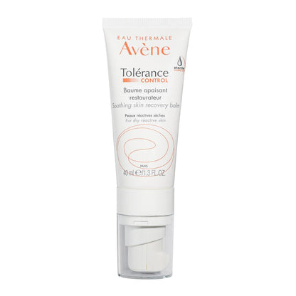 Eau Thermale Avene Tolerance Control Soothing Skin Recovery Cream, for hypersensitive, normal to combination skin, tube with sterile pump, replacing Skin RECOVERY, 40 ml