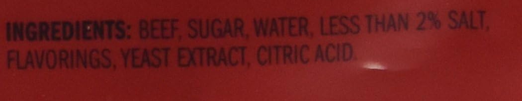 Jack Link's 肉类零食牛肉干，甜辣口味，2.85 盎司（4 包）