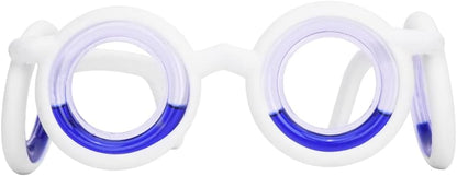 缓解恶心眼镜，3D 防晕动病眼镜，防晕机晕船眼镜，便携式超轻无镜片液体眼镜，适合儿童成人运动旅行