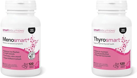 Smart Solutions Menosmart Plus 120粒膠囊 & Smart Solutions Thyrosmart 120粒膠囊
