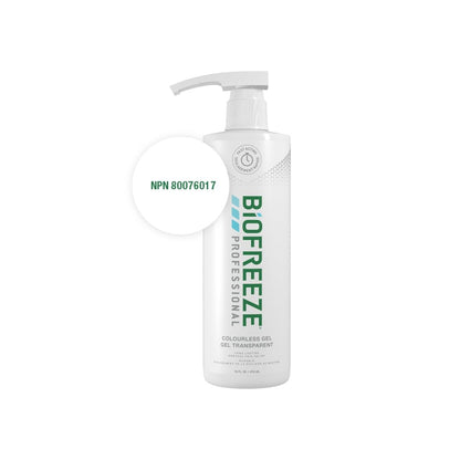 Biofreeze® Professional | 快速起效，持久清凉 | 薄荷醇止痛 | 16 盎司
