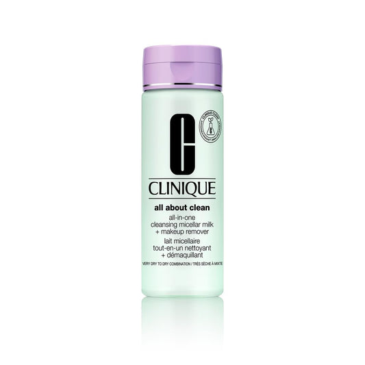 Clinique 3-Step All About Clean™ All-in-One Cleansing Micellar Milk + Makeup Remover, 200ml