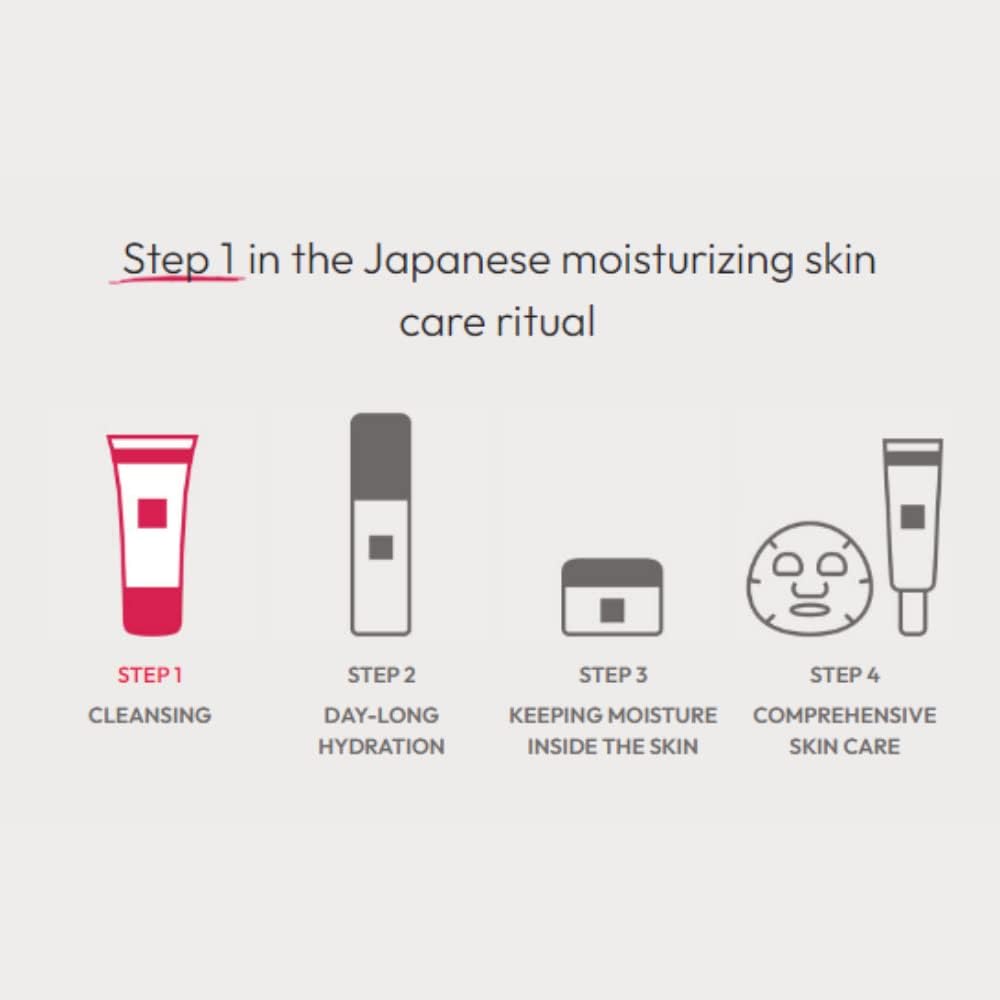 Hada Labo Tokyo 温和洁面乳 – 含超级透明质酸的保湿洁面乳 – 适合所有肤质 – 去除彩妆和杂质