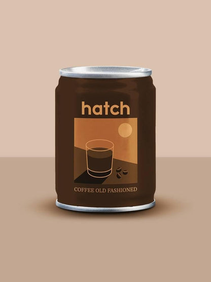 Hatch 迷你罐装咖啡 - 老式咖啡，100ml - 加拿大制造