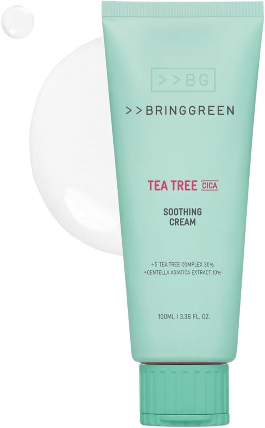 Bring 绿茶树积雪草舒缓霜 男女通用-3.38 盎司
