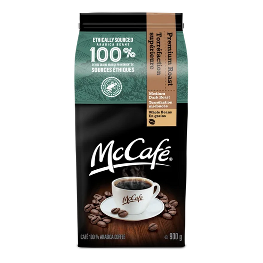 004-McCafé 優質中度深度烘焙全豆咖啡，900 克