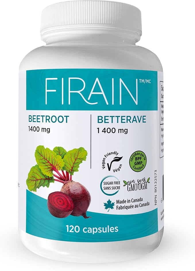 002  Firain 甜菜根粉 - 強效抗氧化劑來源，可增強細胞保護和健康 1400 毫克