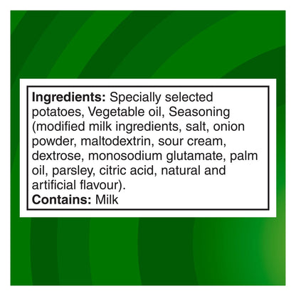 Lay's Sour Cream & Onion flavoured Potato Chips, 220 g.