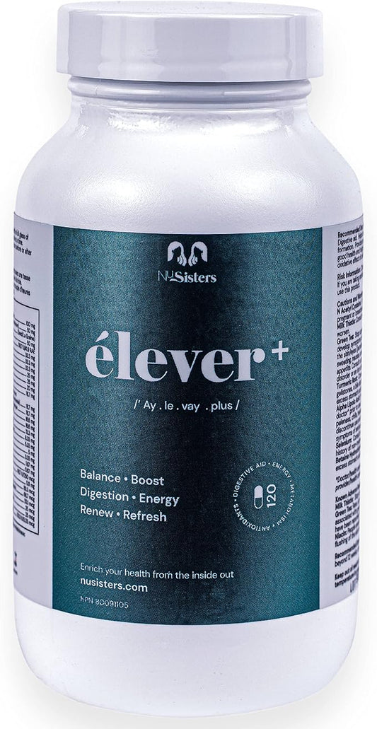 002 Élever 男士复合维生素 - 每日天然能量，增强免疫系统，促进新陈代谢，有助于减肥、消化、排毒、心理健康支持、集中注意力等 - 加拿大卫生部许可 NPN #80091105（120粒胶囊）