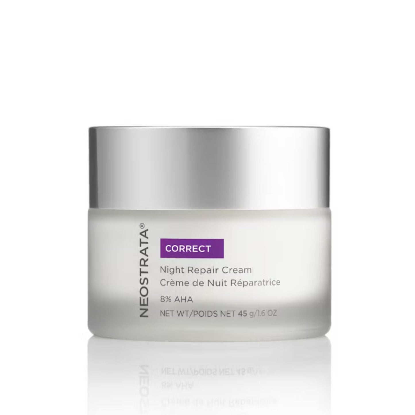 NEOSTRATA Night Repair Cream, 8% AHA for Exfoliation, Brightening, Radiance, 45g