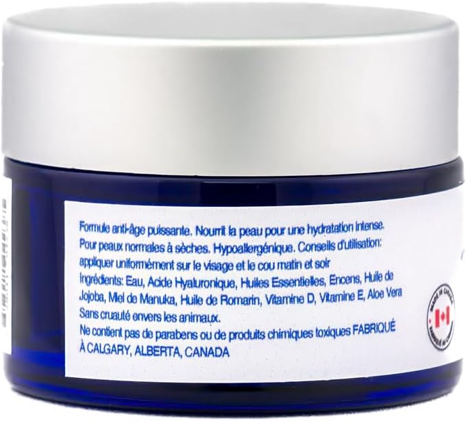 Product of CANADA Sunbee LilyLou Age Defying Day Cream, Hydating Moisturizer with Hyaluronic Acid 50 mL