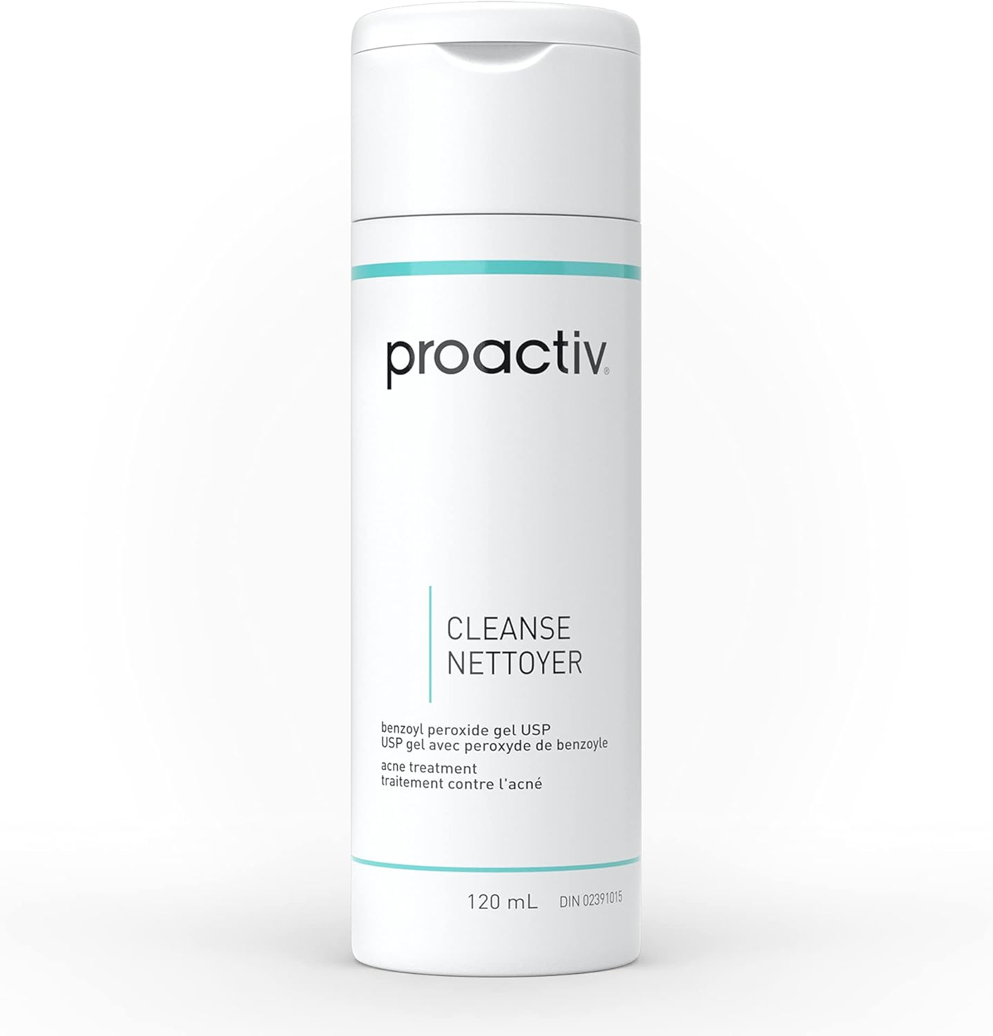 Proactiv Acne Cleanser - Benzoyl Peroxide Face Wash And Acne Treatment - Daily Facial Cleanser And Moisturizer With Exfoliating Beads - 60 Day Supply, 120 ml.