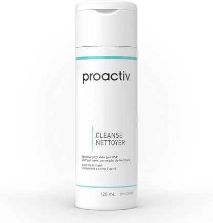 Proactiv Acne Cleanser - Benzoyl Peroxide Face Wash And Acne Treatment - Daily Facial Cleanser And Moisturizer With Exfoliating Beads - 60 Day Supply, 120 ml.