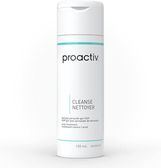 Proactiv Acne Cleanser - Benzoyl Peroxide Face Wash And Acne Treatment - Daily Facial Cleanser And Moisturizer With Exfoliating Beads - 60 Day Supply, 120 ml.
