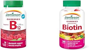 Jamieson B12 軟糖 新品 70 粒 + Jamieson 高效生物素軟糖 100 粒