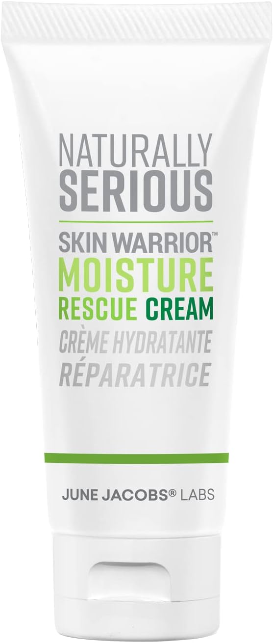 Naturally Serious Skin Warrior Moisture Rescue Cream Cream Unisex-1.7 oz