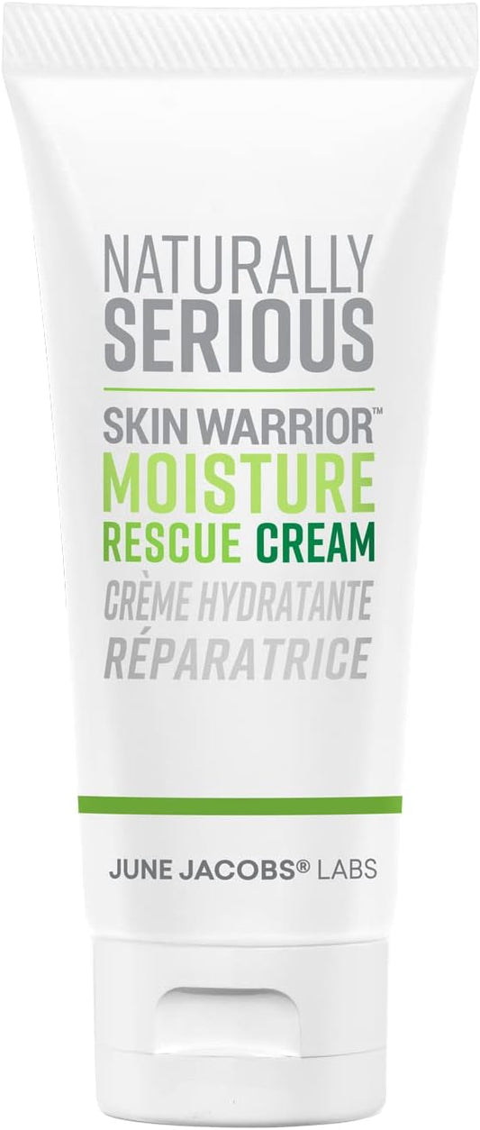 Naturally Serious Skin Warrior Moisture Rescue Cream Cream Unisex-1.7 oz