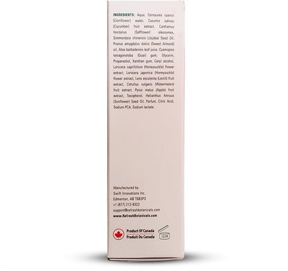 Refresh Botanicals Oil Balancing Facial Moisturizer | With Aloe & Cucumber | For Oily Skin | ECOCERT COSMOS Organic | Paraben & Chemicals free