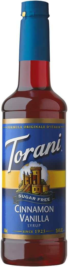 Torani 无糖肉桂香草味糖浆 750ml