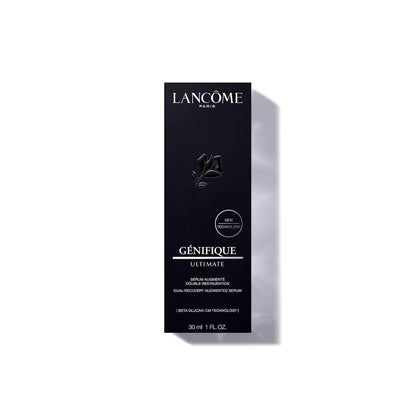 Lancôme Génifique Ultimate Dual Recovery Face Serum- Anti-Aging Serum Visibly Improves Fine Lines, Rough Texture, Plumpness and Even Skintone - with Beta Glucan and, Hyaluronic Acid