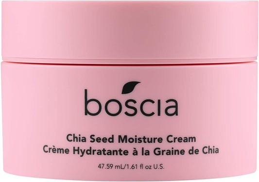 boscia 奇亚籽保湿霜 - 纯素护肤品，护肤敏感面部乳液