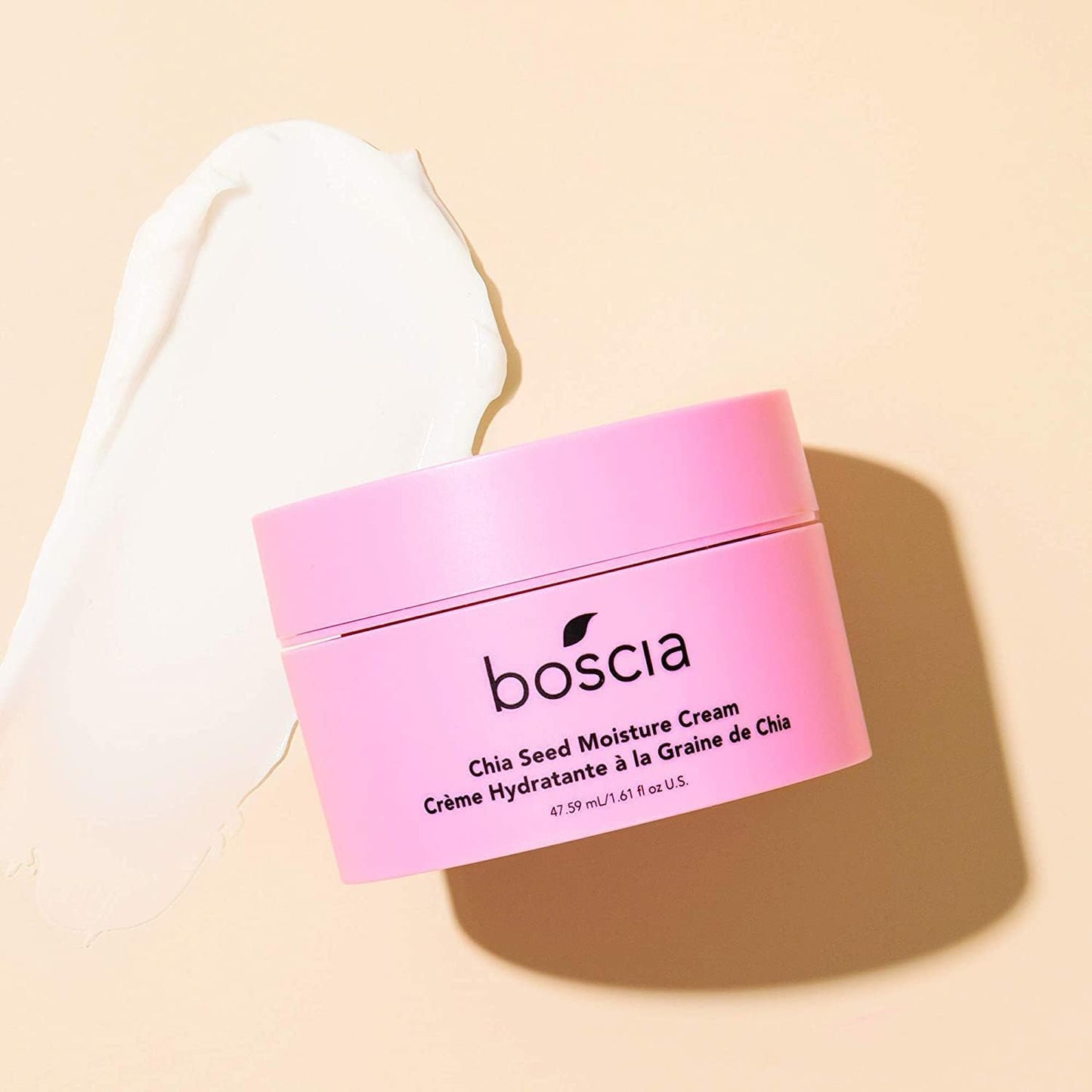 boscia 奇亚籽保湿霜 - 纯素护肤品，护肤敏感面部乳液