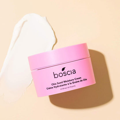 boscia 奇亚籽保湿霜 - 纯素护肤品，护肤敏感面部乳液