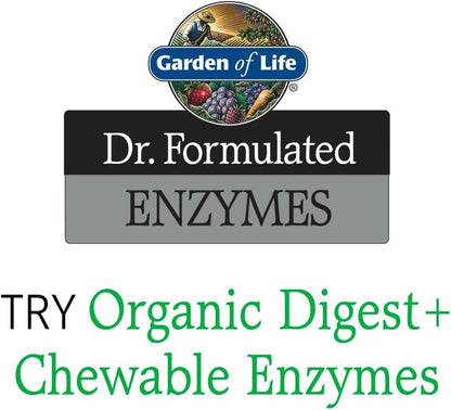 生命花園博士配方酶有機消化+咀嚼片，90粒裝，熱帶水果口味。有助於餐後消化。含120,000 FCC單位木瓜蛋白酶。 Perlmutter博士研發的有機消化+咀嚼片是首款也是唯一一款全效…