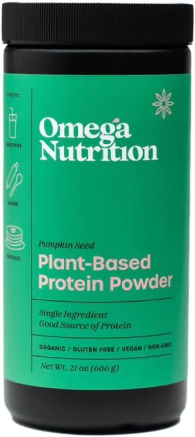 Omega Nutrition, Organic Protein Powder, (Pumpkin Seed) 600g (Pack of 1)