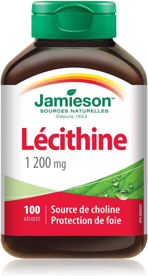 Jamieson 卵磷脂軟膠囊，100 粒 & Laboratories 鋅 50 毫克，100 粒（1 包）