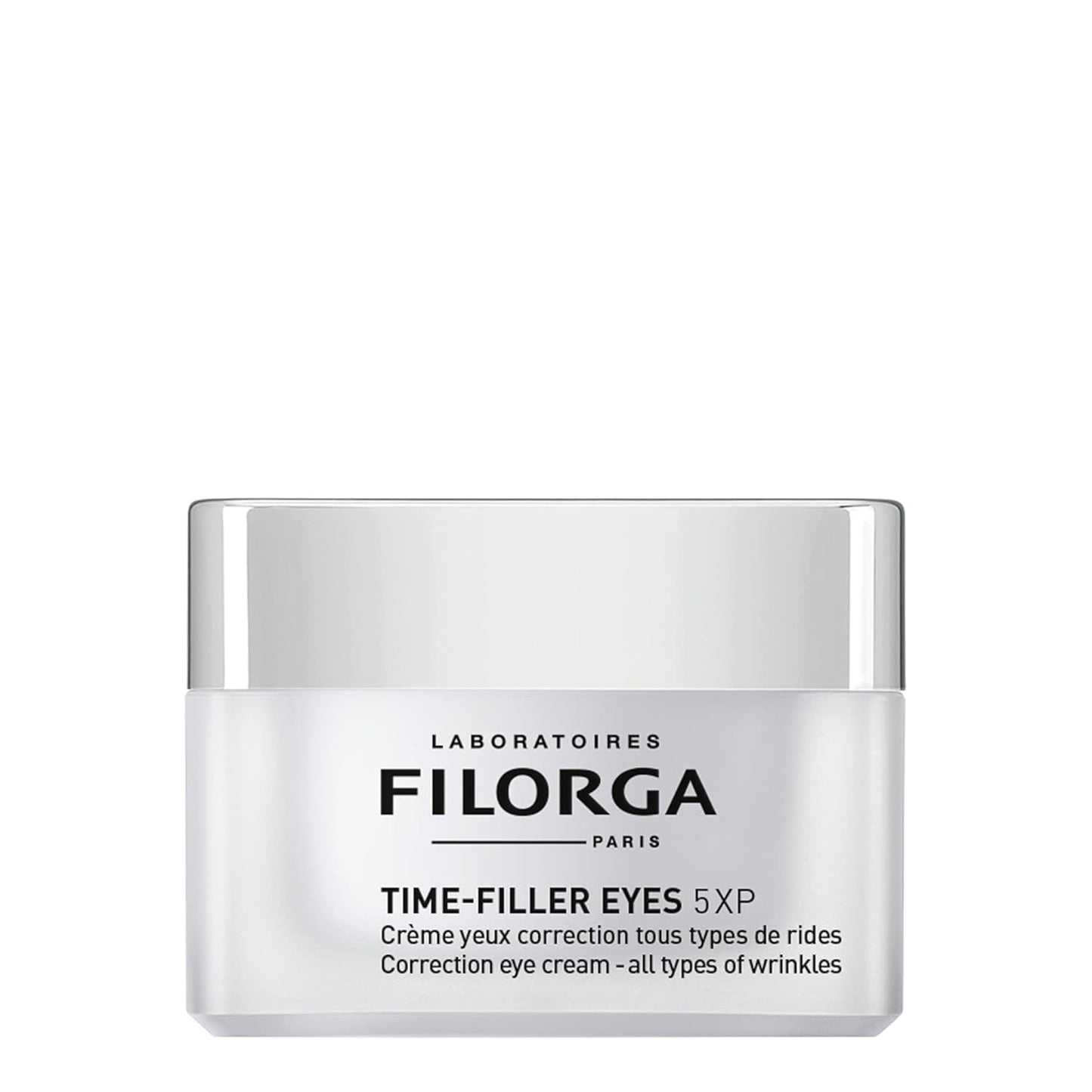 Filorga Time-Filler 5XP Eye Cream - Anti Aging Eye Cream For Wrinkles Correction & Smooth Eye Contour - With Peptides & Hyaluronic Acids - 15ml