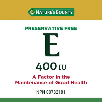 Nature's Bounty Co Q10 强效 200 毫克补充剂促进心脏健康，彩色，60 粒软胶囊和维生素 E 丸剂和补充剂，有助于维持健康，400Iu，200 粒软胶囊