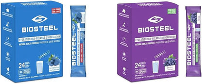 BioSteel 补水混合物，美味补水，零糖，不含人工香料 & 补水混合物，美味补水，零糖，不含人工香料或防腐剂