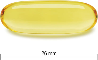 Jamieson Omega-3 Extra Strength Complete 600 mg, Supports Brain and Heart Health, and Mood Balance. With EPA and DHA, Non-GMO, Gluten-Free, 80 Softgels, Proudly Canadian