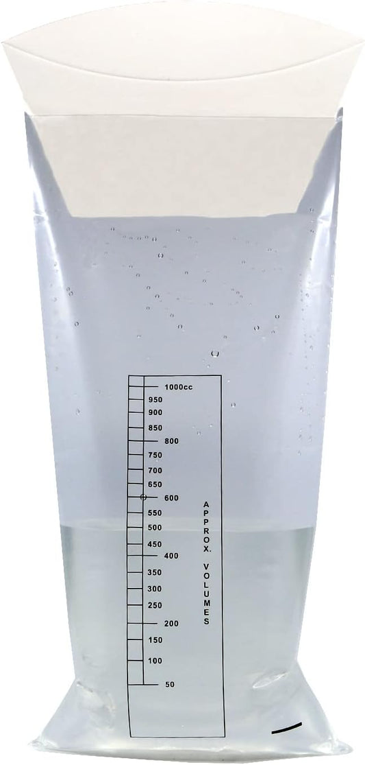 Ever Ready 急救嘔吐袋，附漏斗和防漏止回閥，適用於旅遊、計程車、暈車、孕婦、兒童等 - 24 個裝