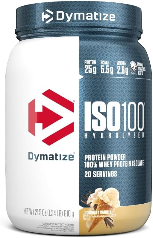 Dymatize Nutrition ISO100 - 美味香草口味 20 份