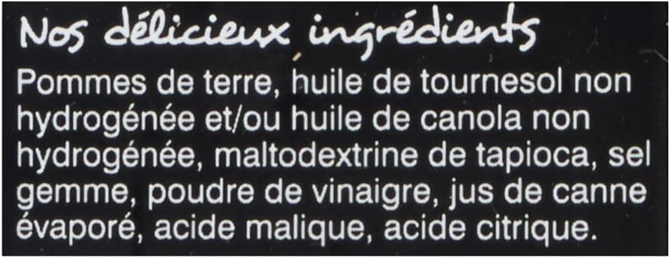 Hardbite 岩盐醋味薯片 (30x50g)