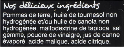 Hardbite 岩盐醋味薯片 (30x50g)