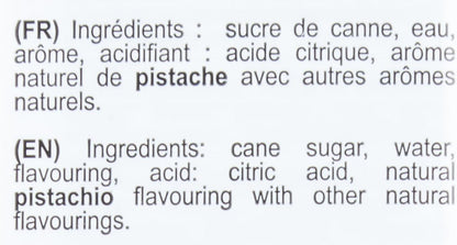 Maison Routin 1883 开心果味糖浆，1升玻璃瓶装，2包