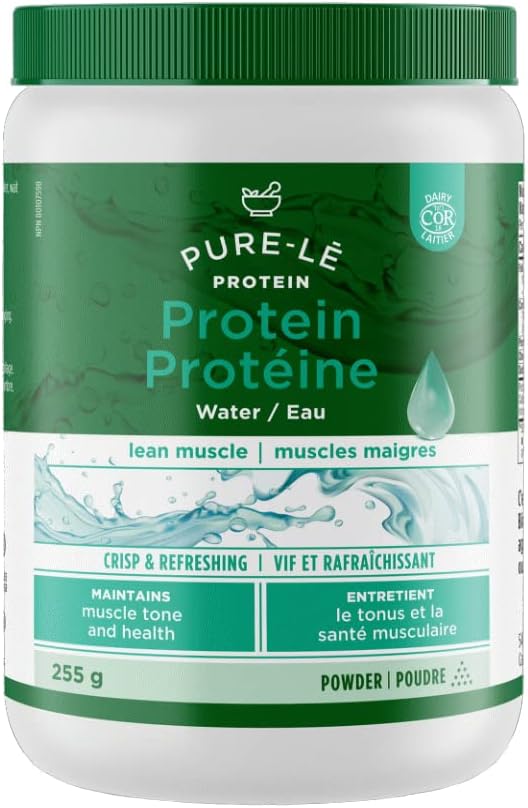 Pure-le Protein Water - Virtually Taste Free, Non-Thickening, All Natural, Zero Carbohydrate - 100% Grass-Fed Hydrolysed Whey Protein Isolate, Pastured Raised, Lactose-free, Hormone Free, Soy Free, GMO Free, Gluten Free …