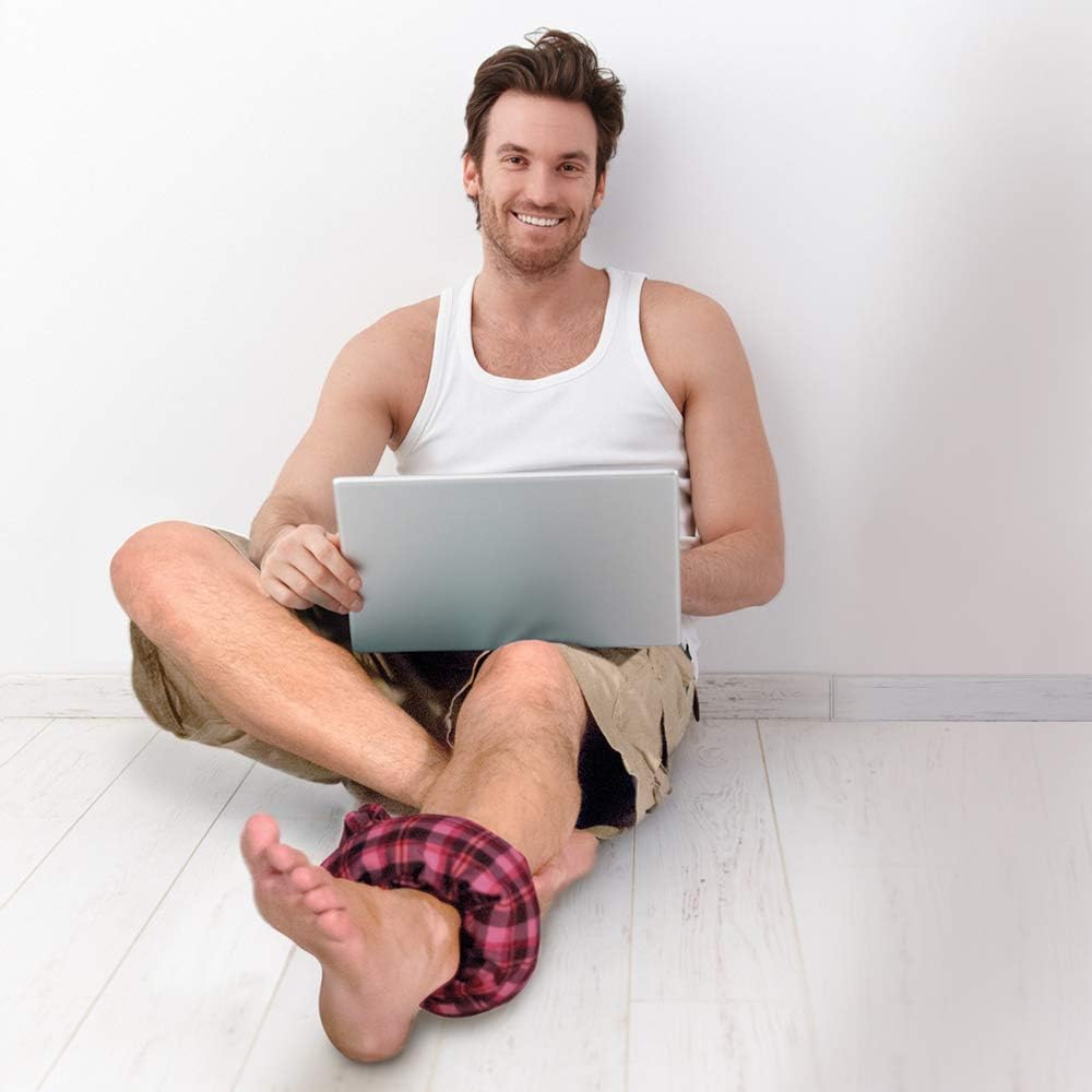 ProActive Therm-O-Clay 可重复使用天然热敷或冷敷粘土敷布，缓解疼痛，粉色