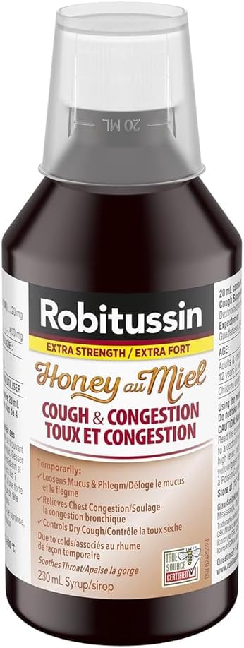 Robitussin 强效蜂蜜止咳糖浆，230 毫升