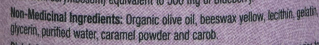 Prairie Naturals 长春西汀蓝莓软胶囊 - 120 粒