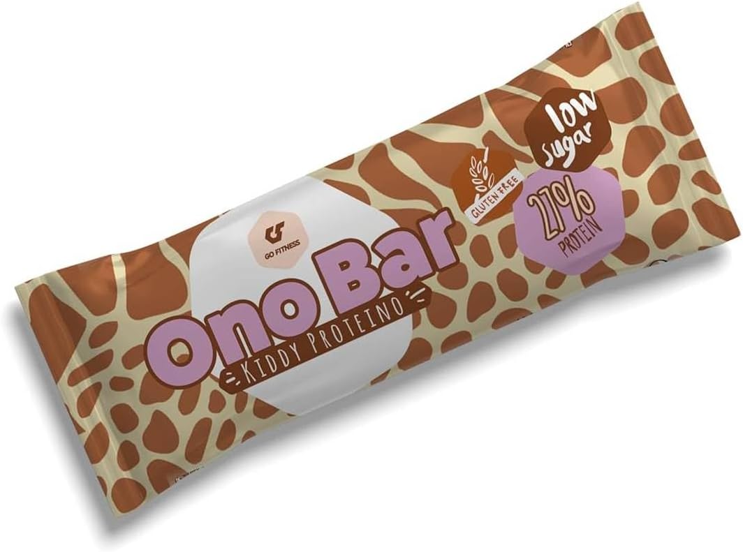 GoFitness Nutrition ONO Bar Kiddy Proteino Flavor – 12x40g Pack – Protein-Rich Snack for and Adults, Fitness Nutrition, Muscle Recovery