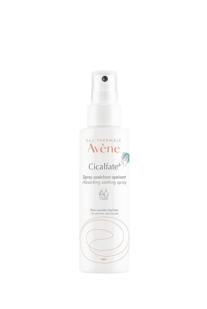 Eau Thermale Avène Cicalfate+ Absorbing Soothing Spray, Wound care, Wet areas prone to maceration, Baby's folds, doctor recommended, zinc oxide, spray, 100 ml