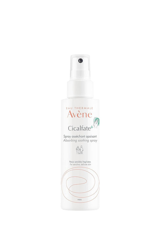 Eau Thermale Avène Cicalfate+ Absorbing Soothing Spray, Wound care, Wet areas prone to maceration, Baby's folds, doctor recommended, zinc oxide, spray, 100 ml