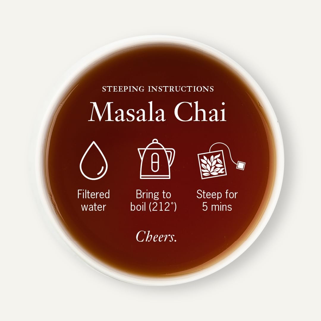 Steven SMITH Teamaker Masala Chai - 香料混合红茶，15 袋