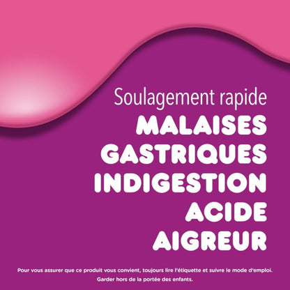 Pepto Bismol 儿童咀嚼片，缓解胃灼热、消化不良、胃酸过多和胃部不适，泡泡糖口味，24 片