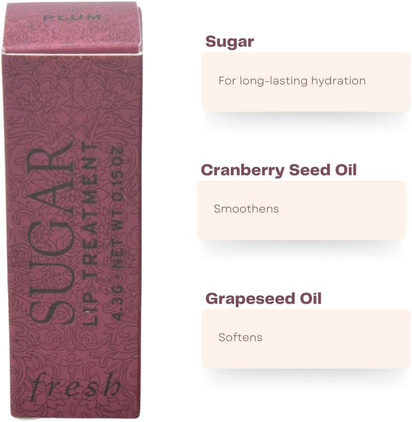 Fresh Sugar 唇部護理 - 梅子色唇部護理 0.15 盎司