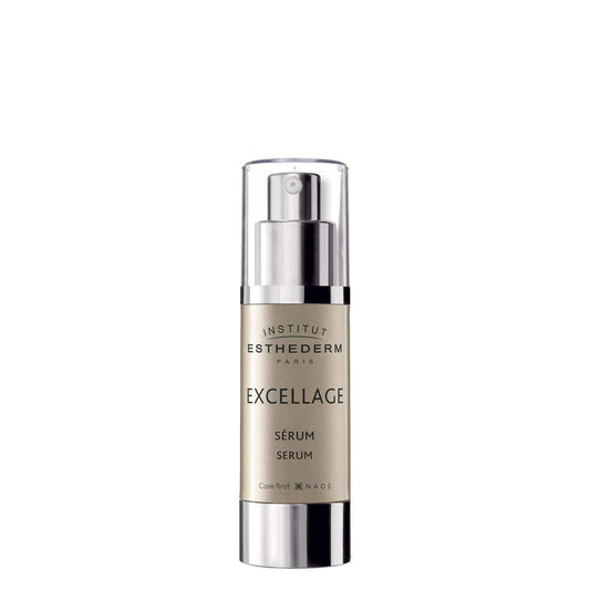 Institut Esthederm - Excellage Serum - Face, Neck and Décolleté - Density, Nutrition, Radiance - Mature Skin, 30 mL.